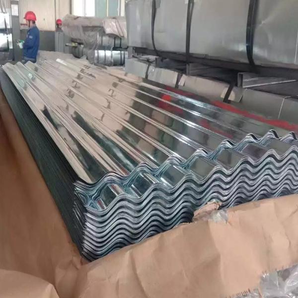 Iron Galvanized Gi Corrugated Sheet G30 G60 G90 Small Spangle