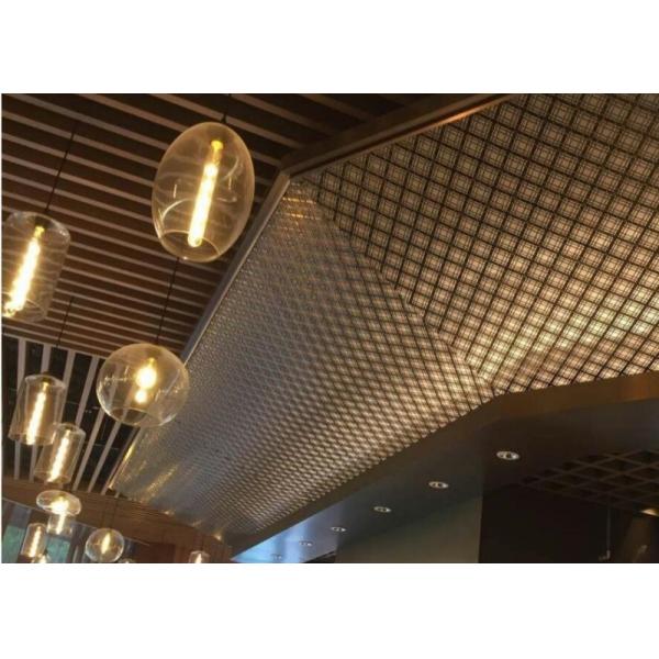 Ss316 Brass Color Decorative Metal Mesh For Interior Decoration