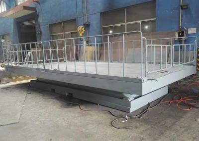 hidráulico 8Tons resistentes Scissor a tabela de elevador, tamanho 2000*4000mm do equipamento da tabela de elevador