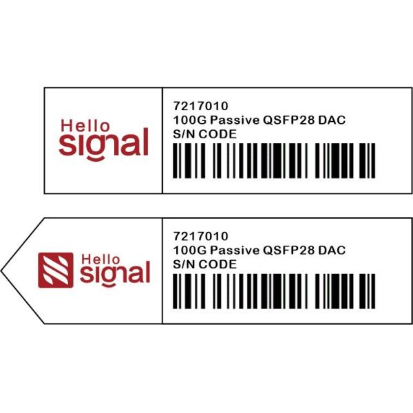Passive QSFP28 TO QSFP28 Direct Attach Cable 100G