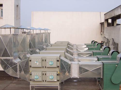 High Efficiency Industrial Air Scrubber System Soot Exhaust Gas Treatment