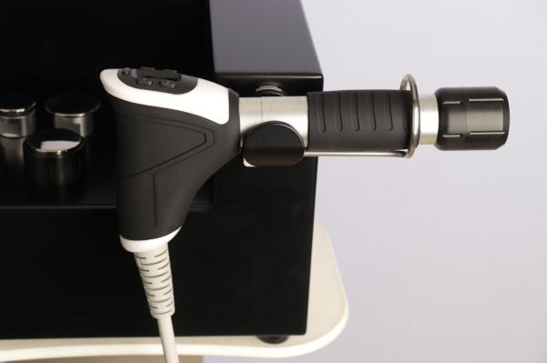 2 em 1 Equipamento portátil de terapia de ondas de choque de ultra-ondas