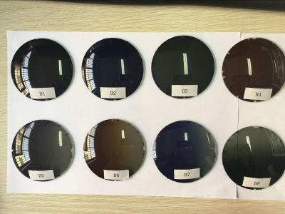 CR39 Uncoated Polarized Eyeglass Lenses Anti UV 1.499 Index 80mm Diameter