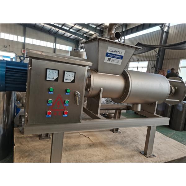 Разделитель прессы винта Inox для обработки позема фермы Dewatering