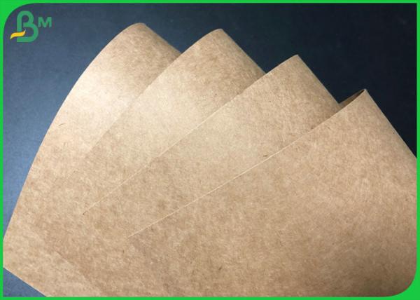 papel do produto comestível de 300g Brown Kraft para fazer a caixa do empacotamento de fast food