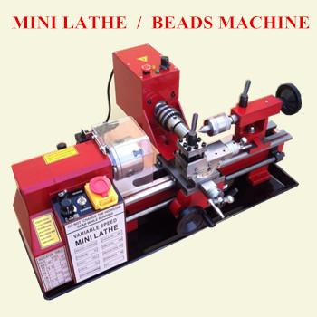 Hot Selling Stepless MINI lathe / MINI woodworking lathe / Beads machine Dual Motor /550W350*180mm/factory directlysell