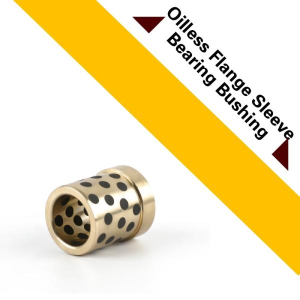 Flange Oilless Sleeve Bushing Graphite Die Bearings