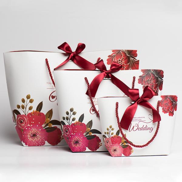 Recycled Paper Shopping Bags Customized Printing Paperboard Gift Packing Bags