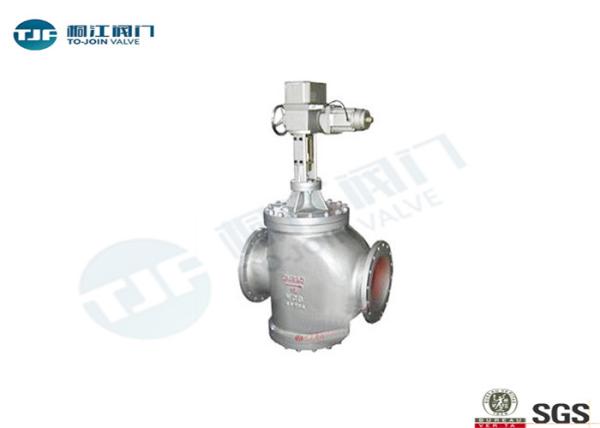 Electric Double Seat Steam Control Valve For Temperature / Pressure Regulating