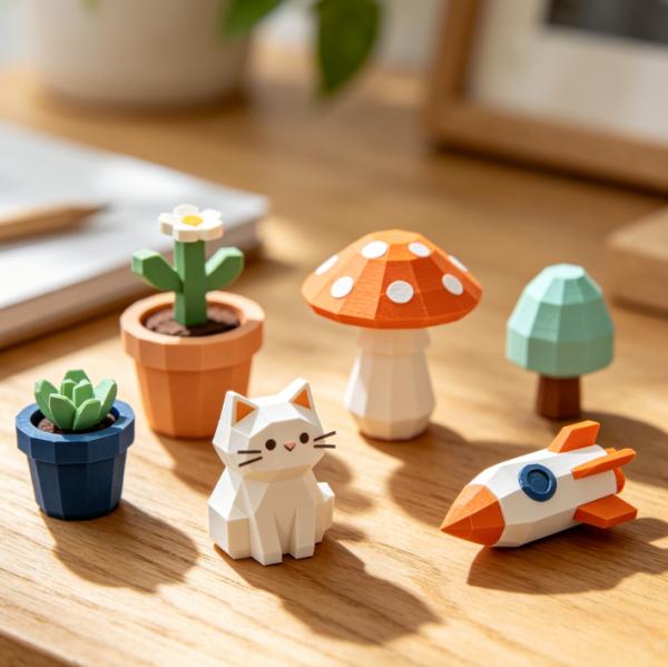 Custom 3D Printed Model Professional 3D Printing Services Fast Toy Figurines Rapid Prototyping Solutions