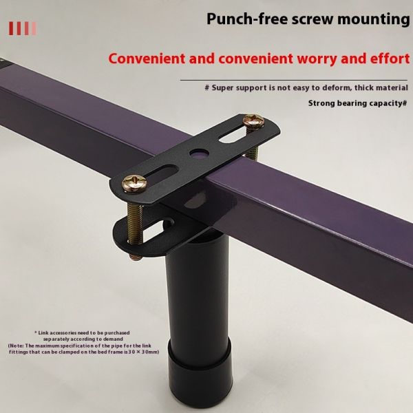 New T-type Black Thickened Adjustable Sofa Legs Simple Advanced Metal Furniture Table Legs
