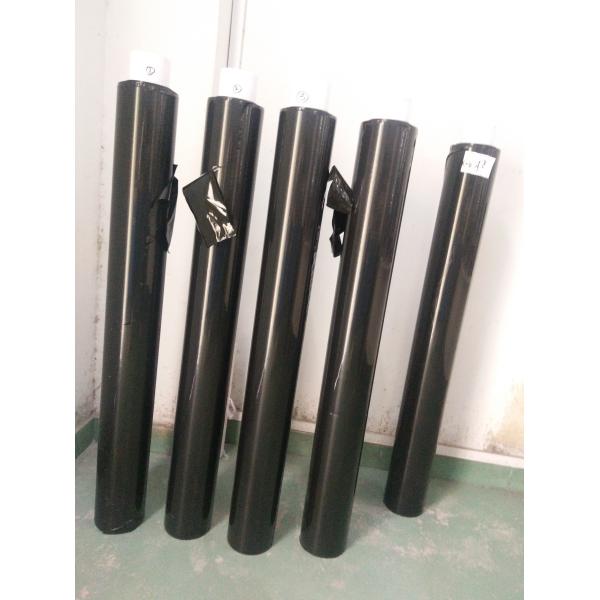 Black PE Aluminium Protective Film Upvc Profile Tape 100 Mic Anti UV For 6 Months