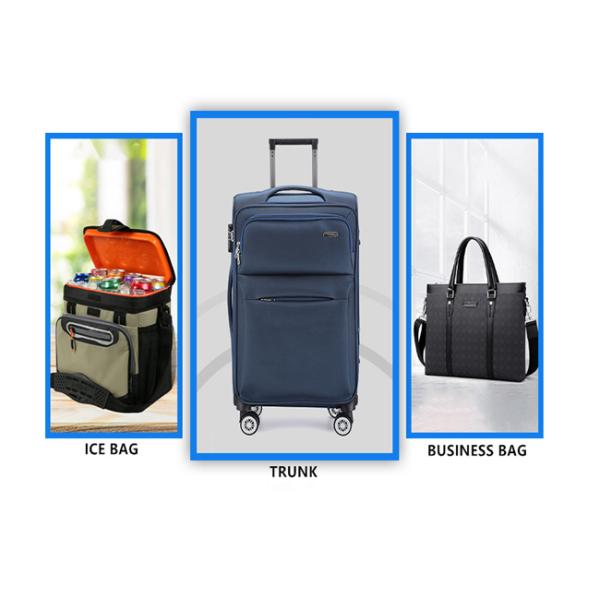 Хаотическая ткань багажа шатра полиэстера 400D толстая повторно использованная Оксфорда стиля