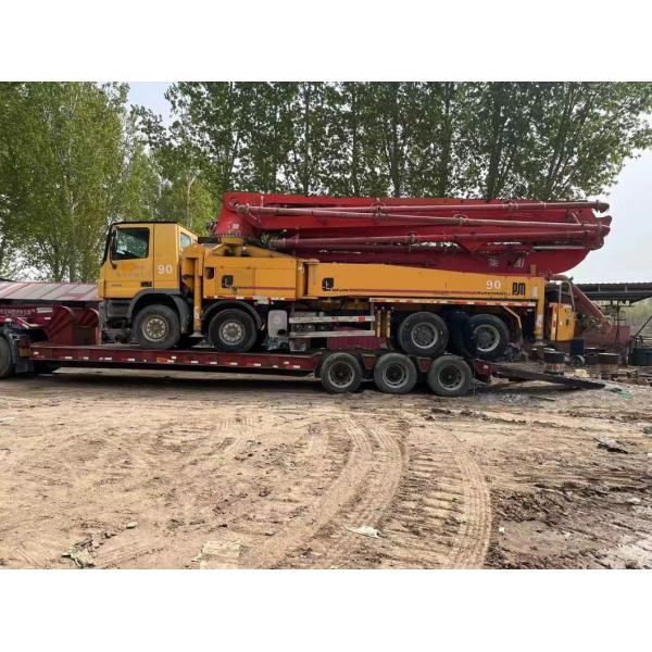 2006 Putzmeister 46m Concrete Placing Boom Pumping Machine Truck Mounted Concrete Pump