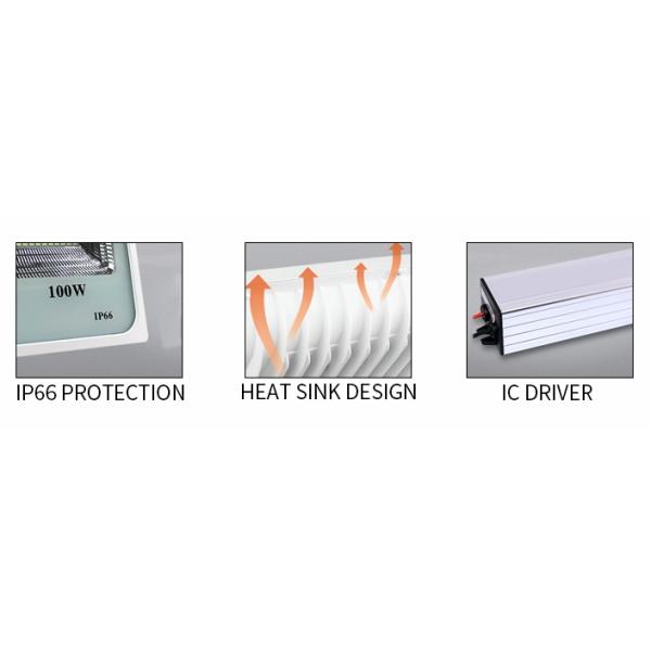 IP65 240 Volt Exterior LED Flood Lights Residential Outdoor Led Flood Lights