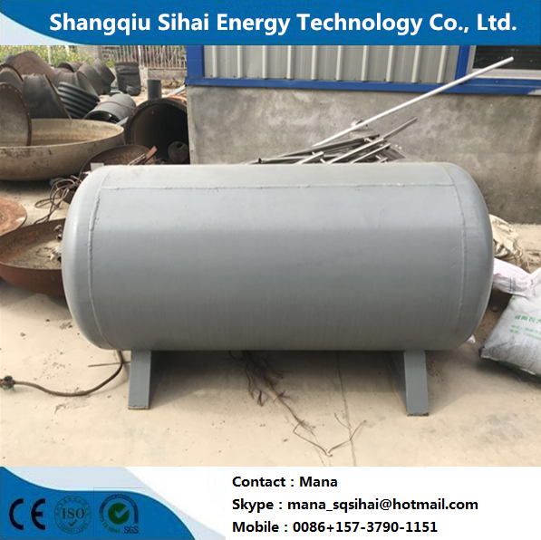 Light Crude Oil LCO Vacuum Distillation Machine 24hours Oil Output 7.2-9tons Diesel