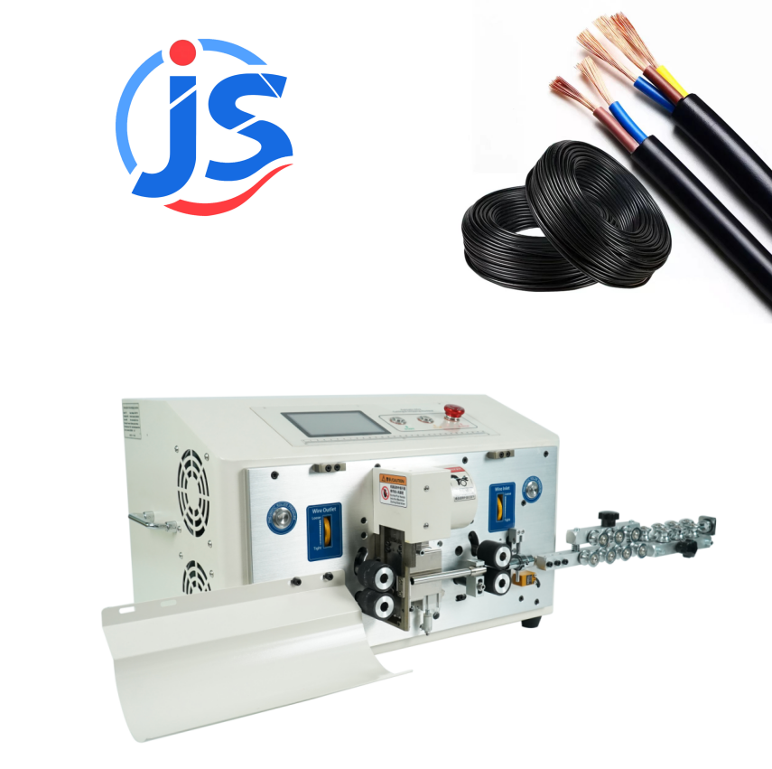 High Efficiency Cable Cutting Machine Inner Outer Layer Cable Cut Strip Machine