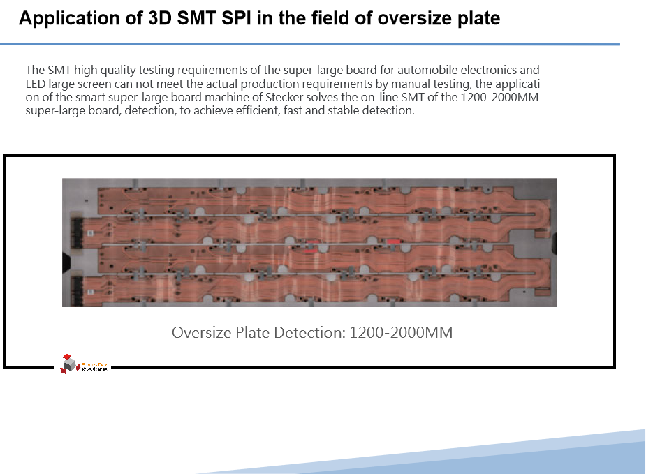 3D Solder Paste Inspection Equipment High Speed Testing In-line SPI Automatic Machine Sinictek