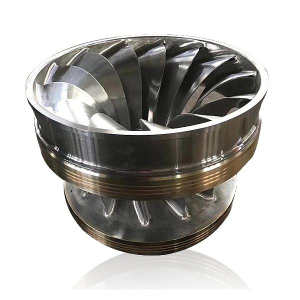 Конструируя и изготовляя стандартный бегун турбины Фрэнсис нержавеющей стали