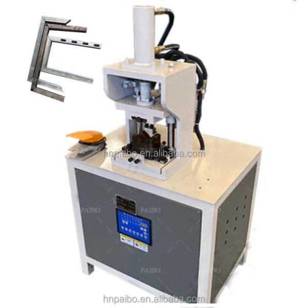 Four-column Three-beam Hydraulic Press Carbon Steel Hole Punching Automatic Machine