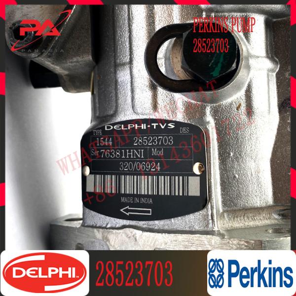 bomba original 28523703 de la inyección de carburante 320/06924 montaje diesel 9323A272G 320/06930 de la bomba del inyector para JCB 3CX 3DX