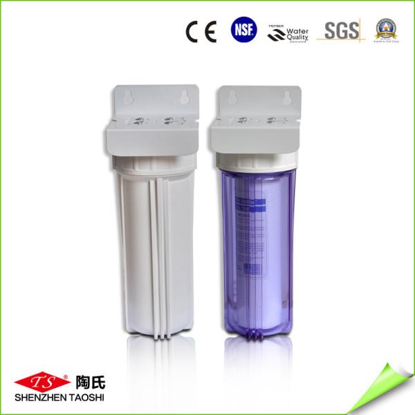 10 Inch Single Stage UF Water Filter 0.2 - 0.4MPa Max Pressure CE Approved