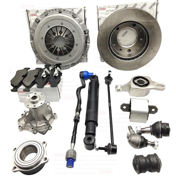 SQCS Brake Pads for Eurocar Rear Brake Disc Water Pump Wheel Hub Bearing Suspension Bushing Ball Joint