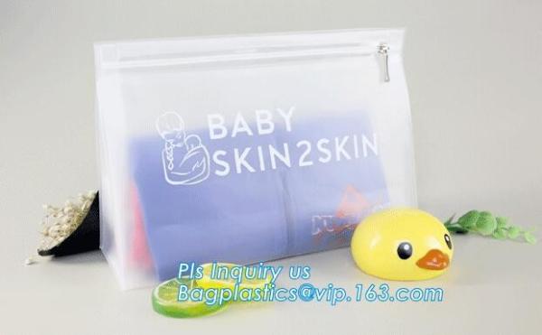 slider bag /clear waterproof cosmetic packaging bag, slider bag plastic zipper bag vinyl cosmetic bag, cosmetic clear me