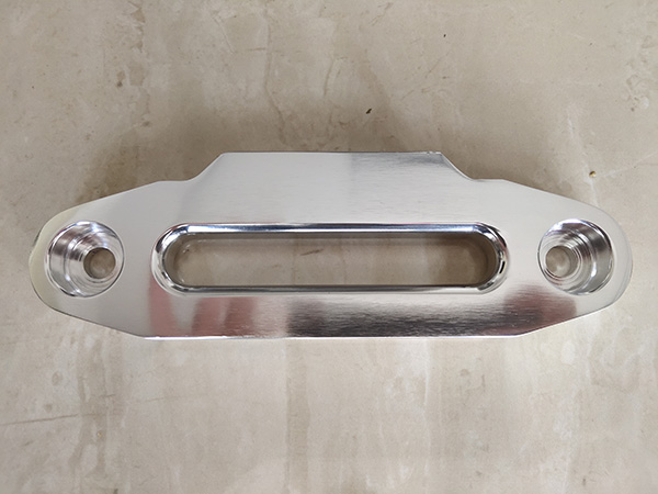 Aluminium 152mm Winch Cable Roller , Harbor Freight Fairlead Customized Colour