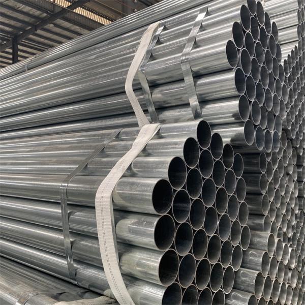 Welded Hot Dip Galvanized Steel Pipe SGS Certificate Q195 SPCC Grade