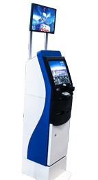 32 Inch Full HD Self Check In Kiosk Airport With Passport Reader / Scanner