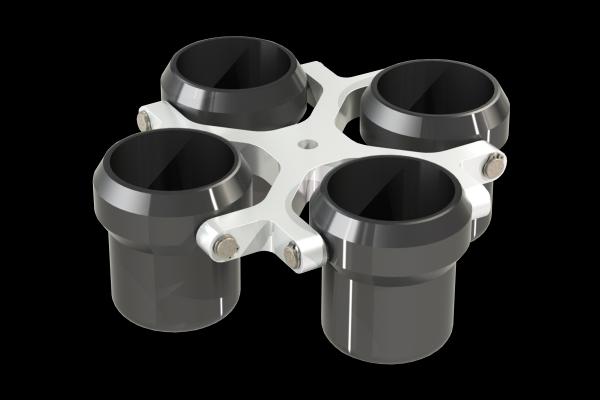 Lightweight Swing Out Rotor NCP Swing Bucket Rotor 4x250mL 57% Lighter Than Aluminum