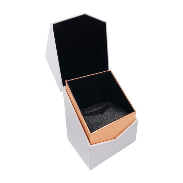 128gsm Luxury Box Packaging White Promotional One Piece Gift Box
