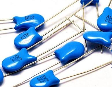 10 % 3KV Ceramic Disc Capacitor Lower Voltage Single Layer Silver Plated