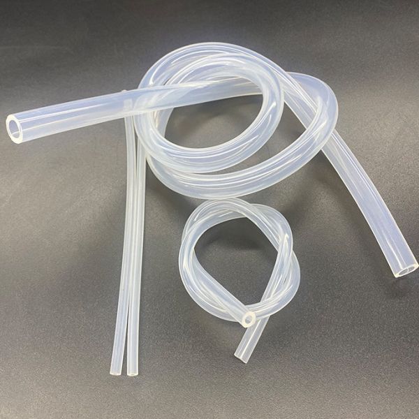 High Temperature Silicone Hose for Medical and Food Grade Transparent Tear-resistant Multi-size Round Shape