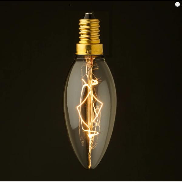 Retro Style Bulb 110v-220v Antique Incandescent Lamp St64 St58 E26 E27 B22 25w 40w 60w