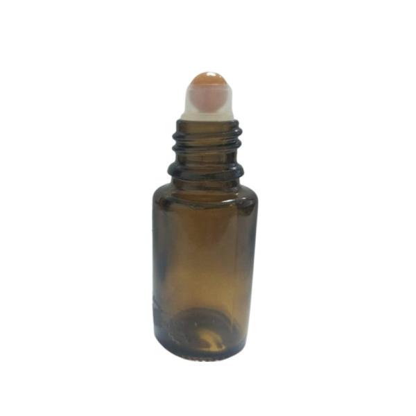 Rolo de superfície de lixamento nas garrafas de perfume, garrafas de vidro do rolo 10ml com impressão do logotipo