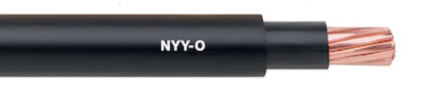 Fire Resistant PVC Insulation Cable , FR PVC Cable NYY NYYHY NAYY