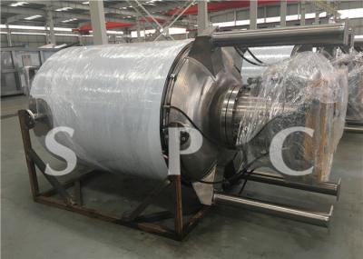 Multi Function Fruit Drink Steam Sterilization Equipment Low Temperature Roller Type