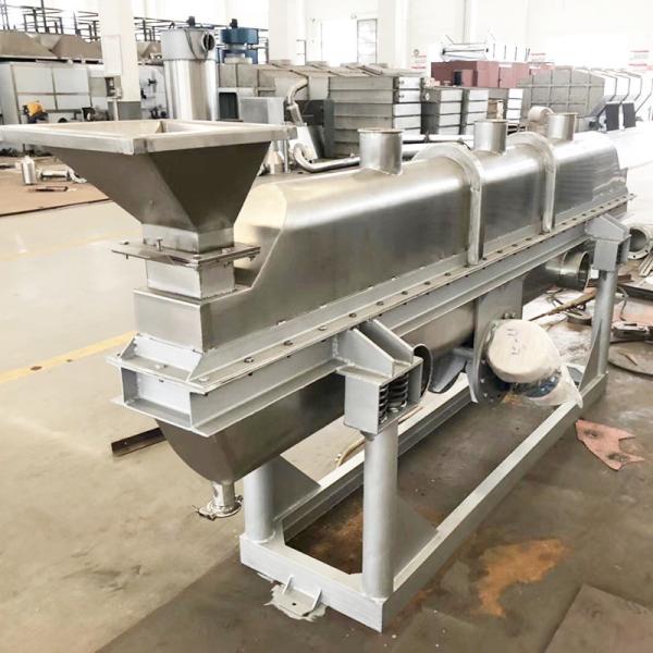 0.9m2 à 6.75m2 dessiccateur vibrant de lit fluidisé pour la rose de chrysanthème