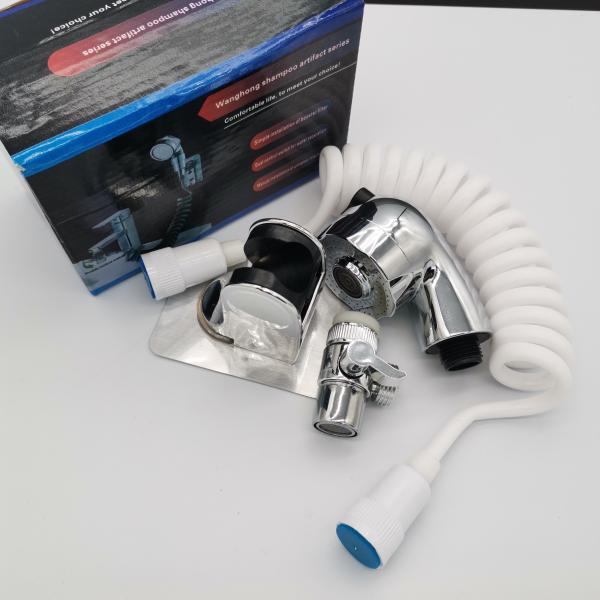 Single Handle ABS Bath Room Basin Tap with Hair Salon Shower Spa and Pet Shower Head