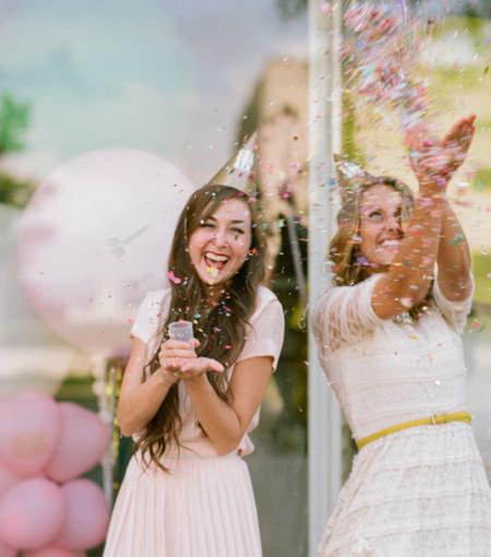 Safe Gender Reveal Confetti Cannon Handheld Color Smoke Effect