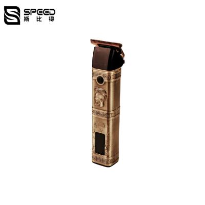 SHC-5071 Trimador de cabelo sem fio de liga de zinco de óleo de cabeça de escultor de tesoura