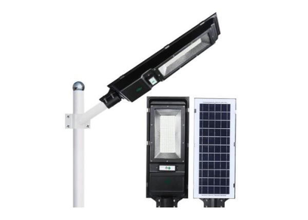 Ip65 impermeável todo em uma luz solar da estrada de 100w 120w 140w
