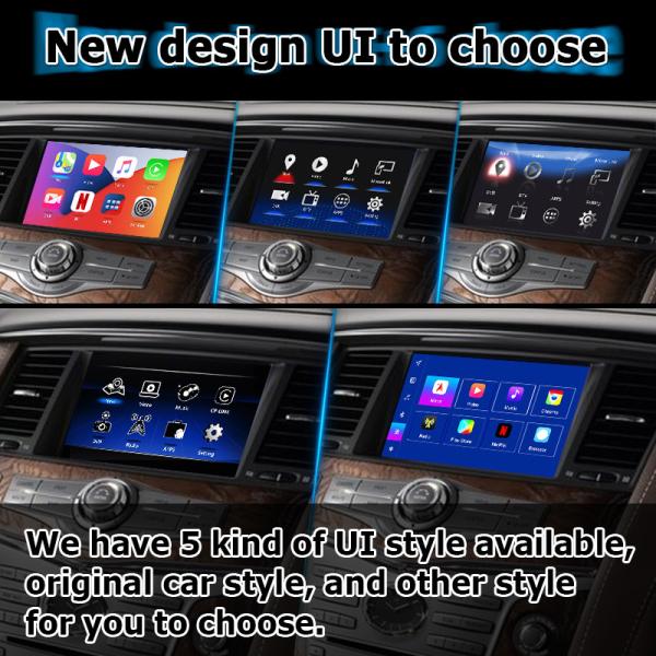 Infiniti QX80 / QX56 Android Auto Carplay Interface base on Qualcomm 8+128