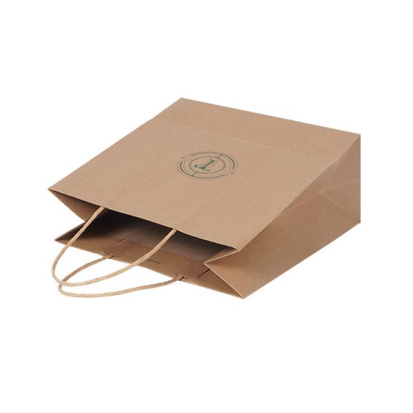 Custom CMYK Shop Packaging Boutique Paper Bags Retail Recycled Paper Gift Bags