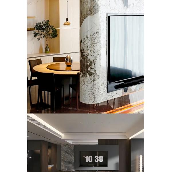 Source Factory Wood Veneer Panel Bamboo Wood Fiber Waterproof Environmental Protection Siding Interior Decoration For Hotel