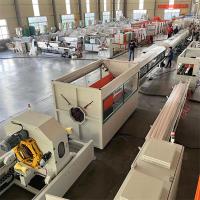 Linha de extrusão automática de tubos de PE Máquina de fabricação de tubos de plástico PE HDPE PPR