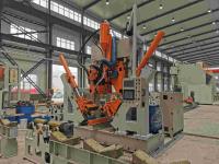 Máquina de soldadura CNC 5G HM800/14000 de 14 m de comprimento Design poligonal