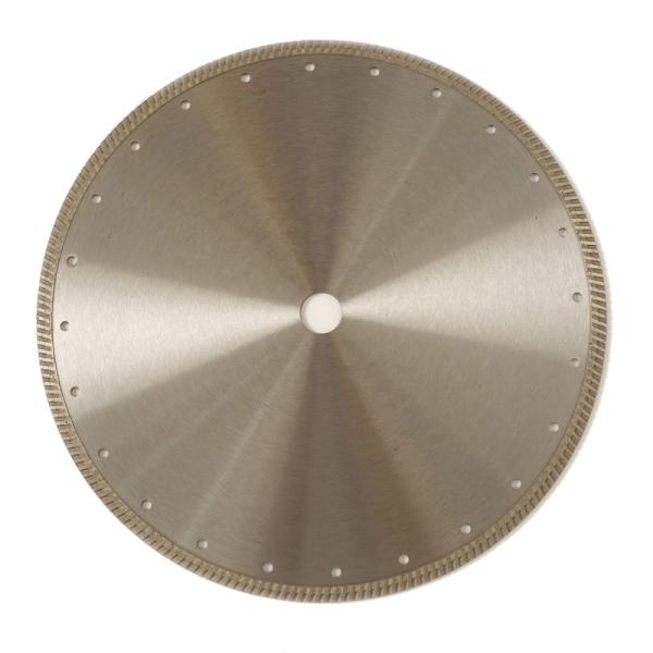 Hot Press 14inch '350×2.2/3.2×10×25.4mm High Quality Porcelain Diamond Blade65Mn Steel Body With Long Cutting Life